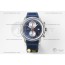 HC공장 IWC 포르투기저 요트 크로노그래프 스틸 블루다이얼 실버서브다이얼 러버스트랩 Portuguese Yacht Chrono Blue SS/LE Blue/Silv A7750