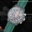 롤렉스 데이토나 카본 블랙다이얼 나일론 스트랩 Daytona DIW Carbon Case and Bezel Black Dial on Green Nylon Strap A7750