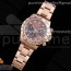 TW공장 데이토나 로골 브라운다이얼 4130 Daytona RG TWF RG Bezle Brown Dial Lume Markers on RG Brcelet A4130