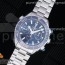 OM공장 V3 오메가 씨마스터 플래닛오션 마스터 크로노미터 블루다이얼 브레이슬릿 Planet Ocean Master Chronometer SS Blue Polished Bezel Blue Dial on SS Bracelet A9900 V3