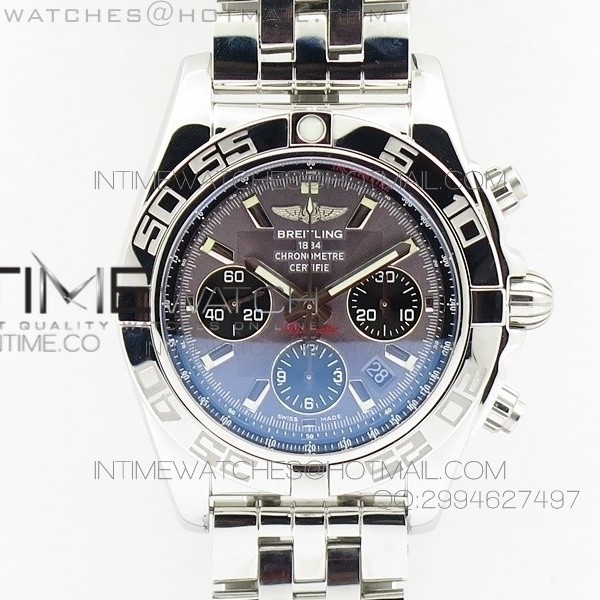 JF공장 브라이틀링 윈드라이더 크로노맷 B01 그레이다이얼 Breitling Windrider Chronomat B01 Gray Dial 브레이슬릿