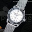 GF공장 V2 슈퍼오션헤리티지 화이트다이얼 메쉬스트랩 SuperOcean Heritage ii 42mm SS White Dial Black Bezel on SS Mesh Bracelet A2824 V2