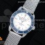 GF공장 V2 슈퍼오션헤리티지 화이트다이얼 메쉬스트랩 SuperOcean Heritage ii 42mm SS White Dial Blue Bezel on SS Mesh Bracelet A2824 V2