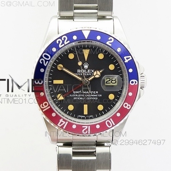 BP공장 롤렉스 GMT마스터 펩시 빈티지인덱스 Rolex GMT-Master Pepsi Vintage Index