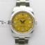 BP공장 롤렉스 오이스터퍼페츄얼 41미리 옐로우다이얼 2813 Oyster Perpetual 41mm 124300 BP Best Edition Yellow Dial on SS Bracelet