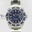 GS공장 롤렉스 서브마리너 블루바게트다이어베젤 블루다이얼 SUBMARINER BLUE DIAMOND BEZEL SS BLUE DIAL ON SS BRACELET A2824