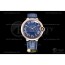 V6공장 까르띠에 발롱블루 42 로즈골드금통 블루다이얼 가죽스트랩 2824 Balon Bleu Mens 42mm Dia RG/LE Blue V6F Asia 2824 Mod