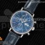 ZF공장 IWC 포르토피노크로노 블루다이얼 블루가죽스트랩 Portofino Chrono SS Blue Dial on Blue Leather Strap A7750