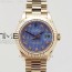 BP공장 롤렉스 데이저스트 28mm 로즈골드금장 블루다이얼 브레이슬릿 DATEJUST 28MM RG DIAMOND BEZEL BLUE TEXTURED DIAL ON RG BRACELET ETA2671