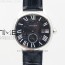 TF공장 까르띠에 드라이브 드 까르띠에 스틸 블랙다이얼 가죽스트랩 DRIVE DE SS BLACK TEXTURED DIAL ON LEATHER STRAP A23J TO 1904-PS MC