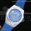 TM공장 위블로 빅뱅 유니코 상블루 스틸 블루다이얼 러버스트랩 Big Bang Unico Sang Bleu SS Blue Skeleton Dial on Blue Gummy Strap HUB1213