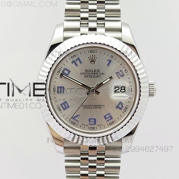 BP공장 V2 롤렉스 데이저스트2 스틸 실버다이얼 숫자인덱스 Rolex DateJust2 SS&Silver Dial Number Index 신형브레스렛