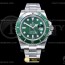 CLEAN공장 롤렉스 서브마리너 40 그린 116610LV VR3135무브먼트 클린공장 CleanFactory Rolex Submariner Hulk Green 116610LV VR3135 헐크 클린