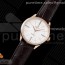 KZ공장 셀리니 로골 화이트다이얼 가죽스트랩 Cellini RG KZF 1:1 Best Edition White Dial Roman Markers on Brown Leather Strap SA3132