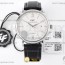 ZF공장 IWC 포르토피노 오토메틱 40 스틸 화이트다이얼 실버핸즈 가죽스트랩 Portofino Automatic 40mm SS/LE Wht/SS Stk ZF A9019