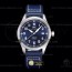 AO공장 IWC 마크20 스틸 블루다이얼 블루가죽스트랩 Mark XX IWC328203 SS/LE Blue AOF Asia 2824