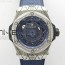 WW공장 V2 유니코 상블루 티타늄 블루다이얼 거미스트랩 Big Bang Sang Bleu Ti Crystal Bezel WWF 1:1 Best Edition Blue Skeletonal Dial On Blue Gummy Strap Asian HB1213 V2