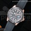 VR공장 롤렉스 요트마스터 에버로즈골드 Yacht-Master 116655 3D Black Ceramic Bezel on Black Rubber Strap SA3135 (Free Extra Strap)