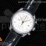 YL공장 IWC 포르투기저 크로노 클래식 42 화이트다이얼 골드인덱스 가죽스트랩 IWC Portugieser Chrono Classic 42 IW3903 White Dial Gold Markers on Black Leather Strap A7750