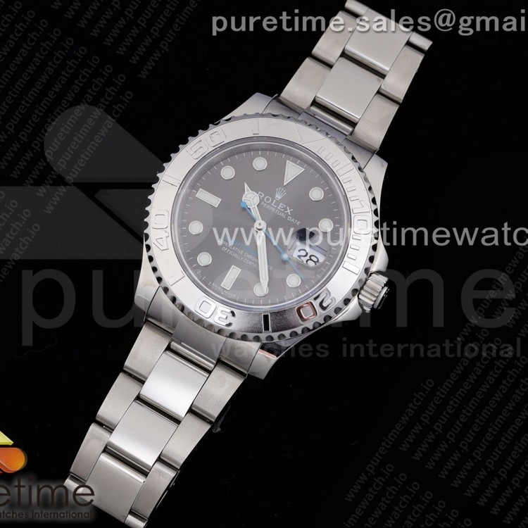 D1공장 롤렉스 요트마스터 그레이다이얼 브레이슬릿 Yacht-Master 116622 D1F Gray Dial on SS Bracelet A2836