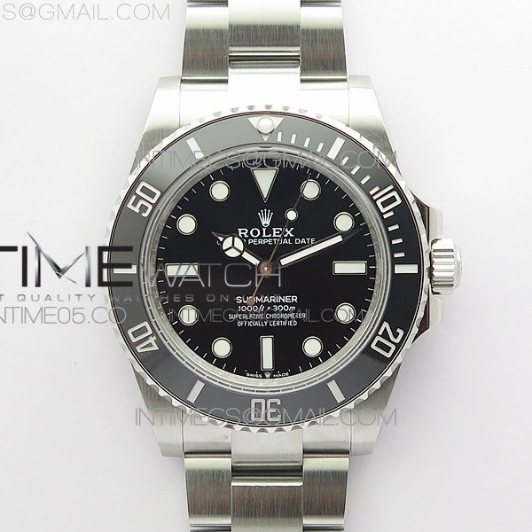 BP공장 롤렉스 논데이트 41 28800진동 Submariner 41mm 124060 LN SS BP Best Edition Black Dial