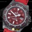 OM공장 롤렉스 GMT마스터2 카본케이스 레드커스텀 직물스트랩 GMT Master II GMT Red FC/NY Red OMF A3186 CHS