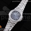 PP공장 V4 노틸러스 블루다이얼 Nautilus 5711 PPF 1:1 Best Edition Blue Dial Diamonds Bezel on SS Bracelet 324CS