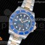 GM공장 롤렉스 서브마리너 포금 콤비 블루다이얼 904 Submariner 116613 LB Wrapped Gold Blue Dial on SS/YG Bracelet SA3135