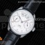 YL공장 V2 IWC 포르투기저 애뉴얼캘린더 스틸 화이트다이얼 블루핸즈 가죽스트랩 IWC Portuguese Real PR Real Annual Calendar IW5035 White Dial SS Markers on Black Leather Strap A52850 V2