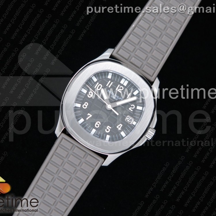 JJ공장 파텍필립 아쿠아넛 5067 스틸 그레이다이얼 그레이러버스트랩 Aquanaut 5067A SS Bezel Gray Textured Dial on Gray Rubber Strap AE23