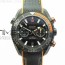 OM공장 오메가 씨마스터 플래닛오션 크로노그래프 DLC블랙케이스 PLANET OCEAN MASTER CHRONOMETER CHRONO DLC BLACK DIAL ON NYLON STRAP A9900