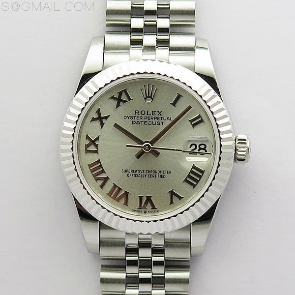 BP공장 롤렉스 데이저스트 31 실버다이얼 2813무브 21600진동 Datejust 31mm 278271 SS BP Best Edition Silver Roman Markers Dial on Jubilee Bracelet