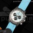 DIW공장 롤렉스 데이토나 DIW 카본케이스 화이트블루다이얼 블루나일론스트랩 Daytona DIW Carbon Case and Bezel DIWF Edition White/Blue Dial on Blue Nylon Strap