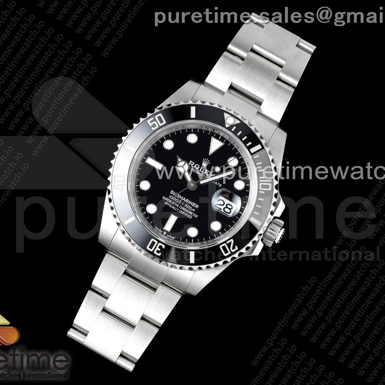 NTF공장 롤렉스 서브마리너 41 스틸 블랙데이트 브레이슬릿 Submariner 41mm 126610 LN Black Ceramic 904L Steel NTF 1:1 Best Edition VR3235