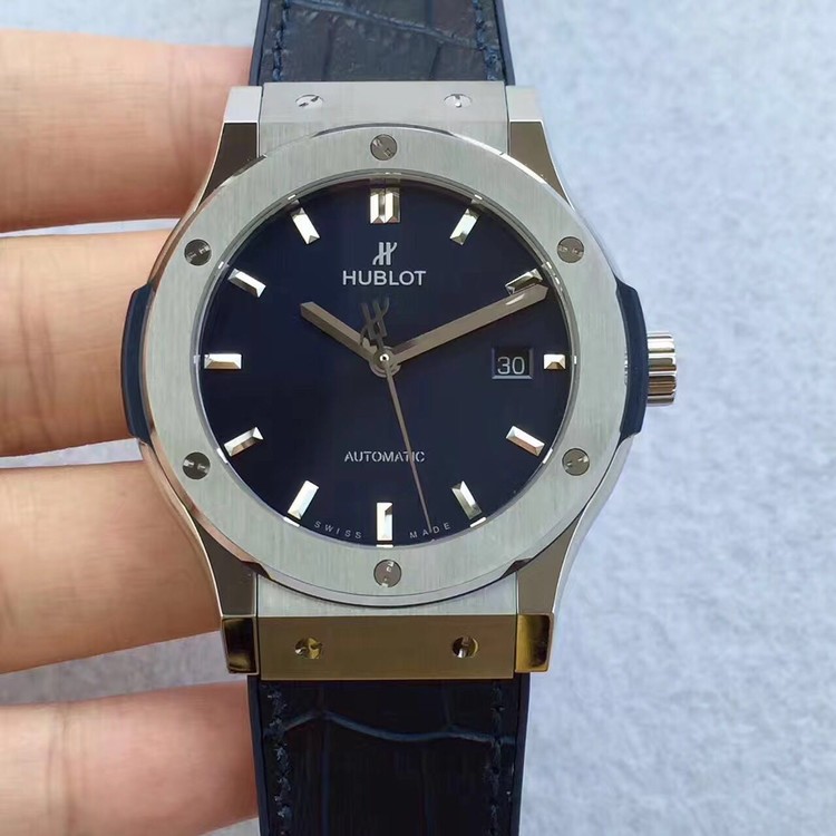 JJ공장 위블로 클래식퓨젼 42mm 티타늄 블루 HUBLOT Classic Fusion 42 Titanium Blue Dial