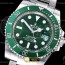 EW공장 롤렉스 서브마리너 그린다이얼 헐크 116610LV 3135무브먼트 Submariner 116610LV SS/SS Green EWF A3135