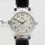 MK공장 IWC 다 빈치 스틸 화이트다이얼 골드인덱스 DA VINCI IW356601 SS WHITE DIAL SS A2892 ON BLACK LEATHER STRAP