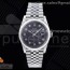 GM공장 롤렉스 데이저스트 36 블랙다이얼 브레이슬릿3235 DateJust 36 SS 126234 904L Steel Black Dial Diamonds Markers on Jubilee Bracelet SA3235