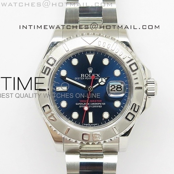 JF 롤렉스 요트마스터 청판 116622 Rolex Yacht Master Blue Dial