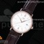 FK공장 IWC 포르토피노 로즈골드 금통 화이트다이얼 가죽스트랩 Portofino Automatic RG White Dial on Brown Leather Strap A2892