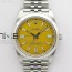 BP공장 롤렉스 오이스터퍼페츄얼 41미리 옐로우다이얼 2813 Oyster Perpetual 41mm 124300 BP Best Edition Yellow Dial on SS Jubilee Bracelet