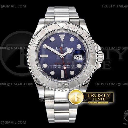 GM공장 롤렉스 요트마스터 블루다이얼 브레이슬릿 YachtMaster 116622 40mm 904L SS/SS Blue GMF A3235