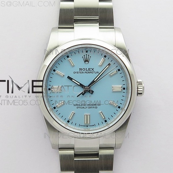 BP공장 롤렉스 오이스터퍼페츄얼 36미리 티파니블루다이얼 2813 Oyster Perpetual 36mm 126000 BP Best Edition Tiffany Blue Dial on SS Bracelet