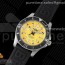 TF공장 브라이틀링 슈퍼오션 스틸 옐로우다이얼 블랙베젤 러버스트랩 Superocean Automatic 44 TF 1:1 Best Edition Yellow Dial Black Bezel on Black Rubber Strap A2824