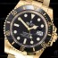 Clean공장 롤렉스 서브마리너 40 옐로우골드금통 흑금통 브레이슬릿 클린공장 Submariner 116618LN YG/YG Black Clean VS3135