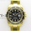 RO공장 롤렉스 서브마리너 흑금 포금 Submariner 116610 LN ROF Best Edition YG Wrapped Black Dial on YG Wrapped Bracelet A2836