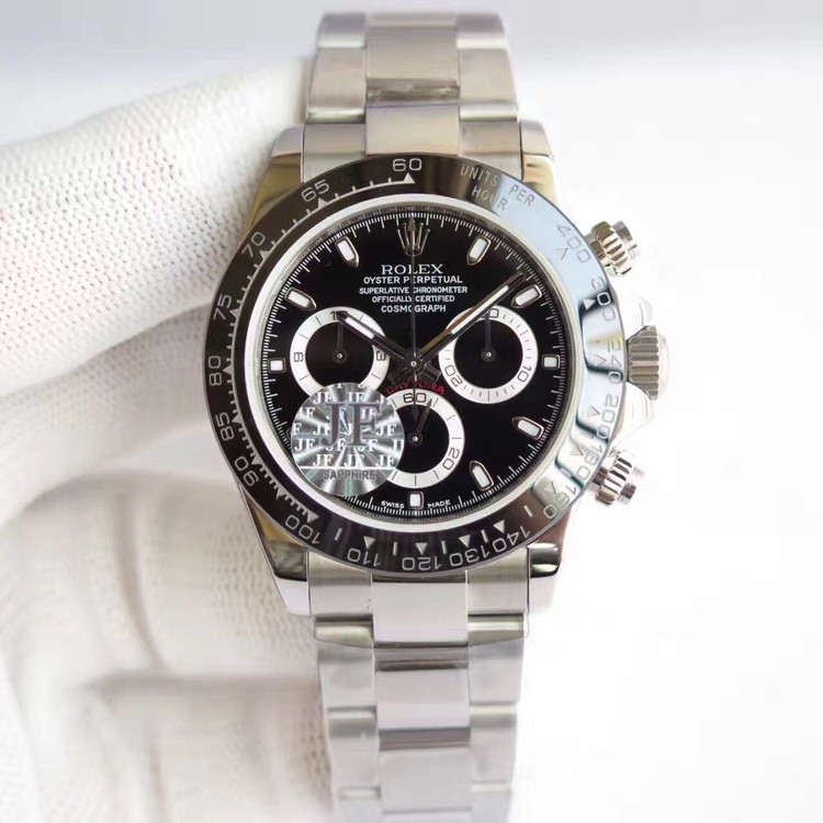 JF 롤렉스 세라믹 데이토나 블랙 다이얼 116500 2016바젤월드 Rolex Ceramic Daytona 2016Baselworld Ceramic/Black Dial 7750