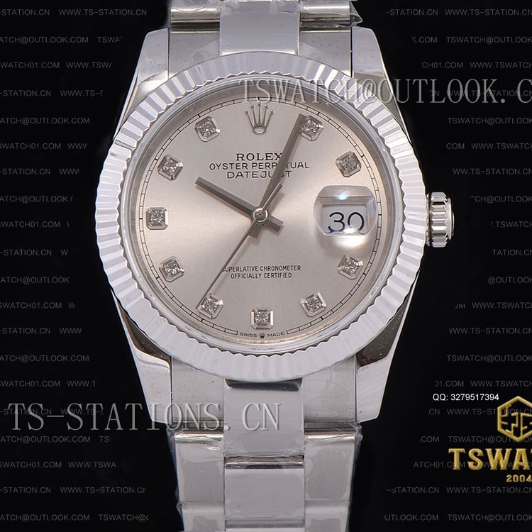 BP공장 데이저스트 36MM 실버다이얼 브레이슬릿 Datejust 36mm BP High Grade Silver Dial SS Bracelet A2813