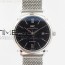 MK공장 V3 IWC 포르토피노 IW356501 스틸 블랙다이얼 브레이슬릿 PORTOFINO IW356501 SS BLACK DIAL ON SS BRACELET MIYOTA 9015