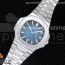 MK공장 V6 파텍필립 노틸러스 점보 5711 스틸 블루다이얼 브레이슬릿 Nautilus Jumbo 5711 Blue Textured Dial on SS Bracelet A324 Clone V6